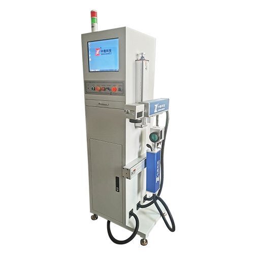 Supporting sorting double laser marking and arranging machine